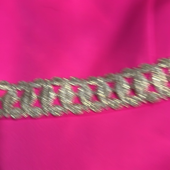 LILLY PULITZER CHILDS Vibrant hot pink dress perfect condition 4-5 - Picture 4 of 5